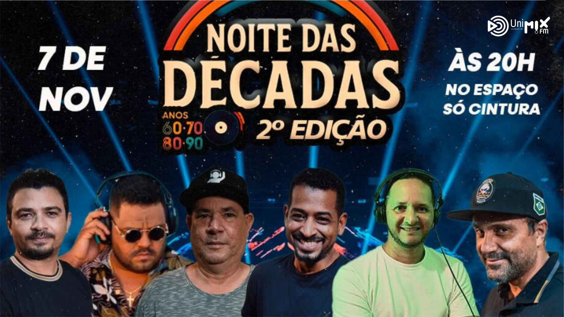 NOITE DAS DÉCADAS – 2ª Edição